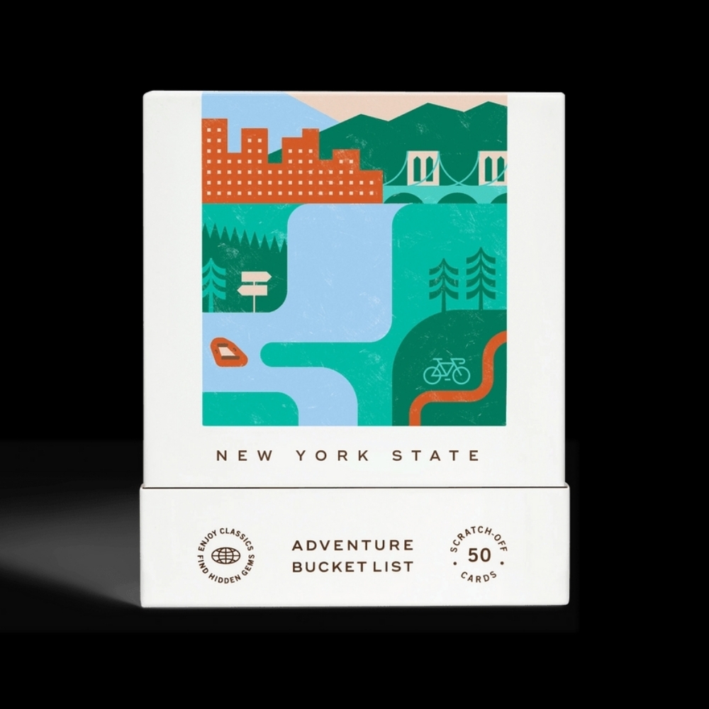 New York Adventure Bucket List50 Scratch-Off Cards | A Perfect Gift